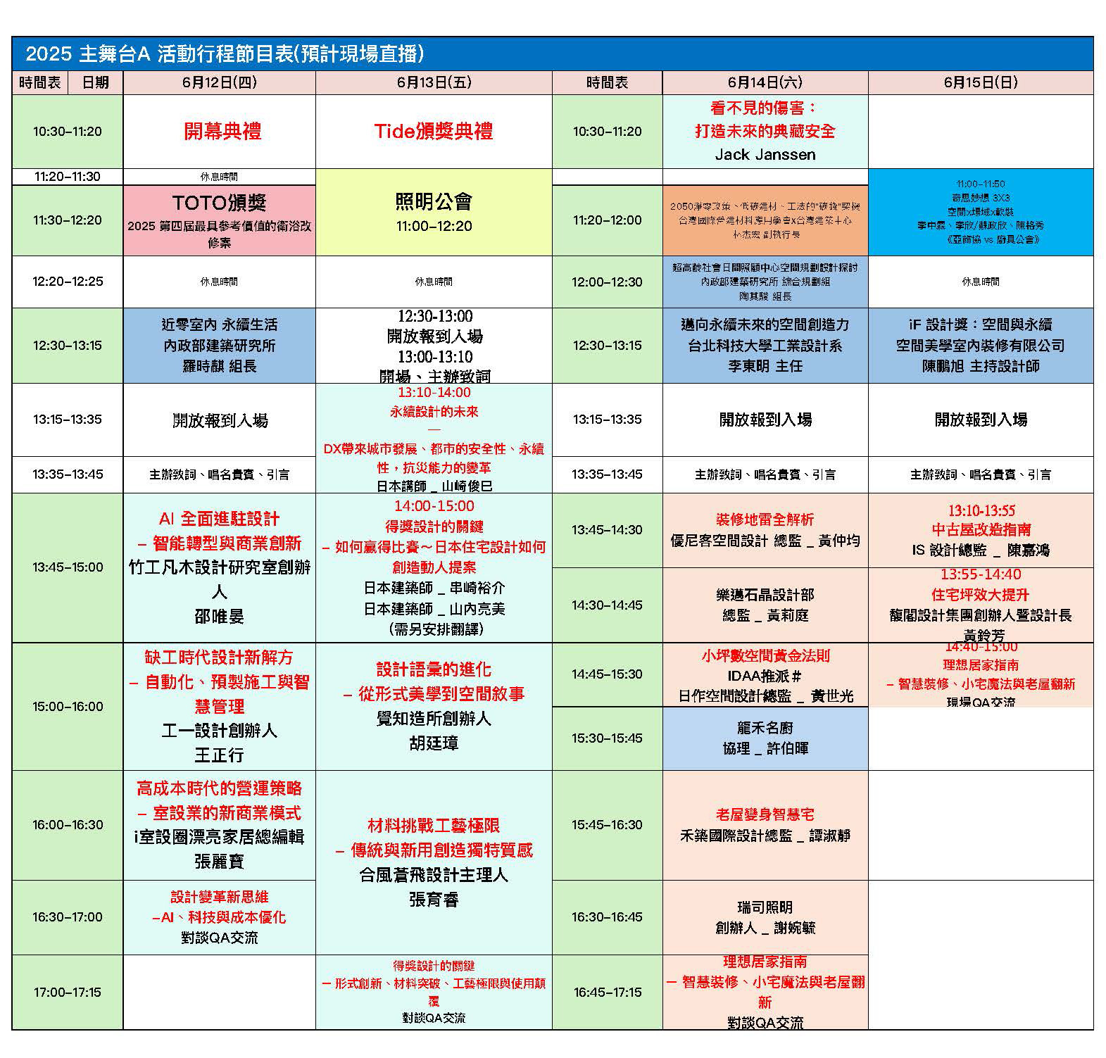 2025台灣國際室內設計博覽會 - TAID台北市室內設計裝修商業同業公會